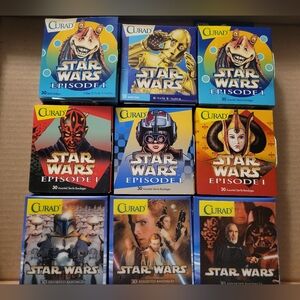 Star Wars Bandaids Lot Of 9 Collectible New Curad